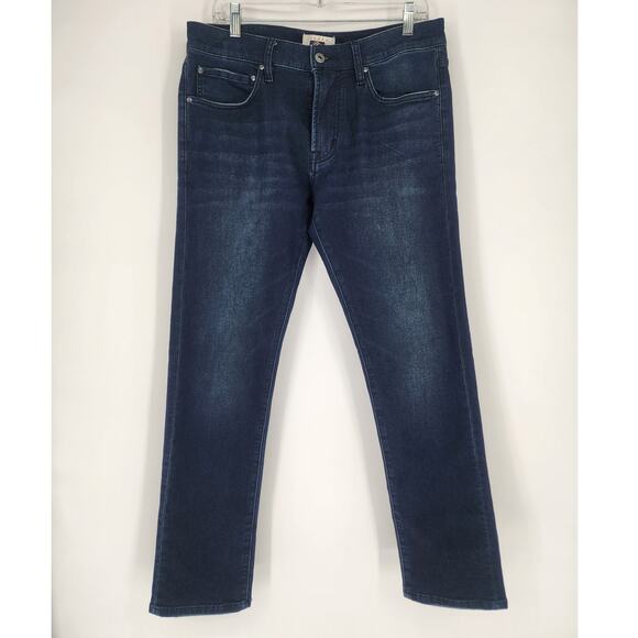 Joseph Abboud Extreme Slim Fit Jeans Dark Wash Blue 32x30 - Picture 1 of 9
